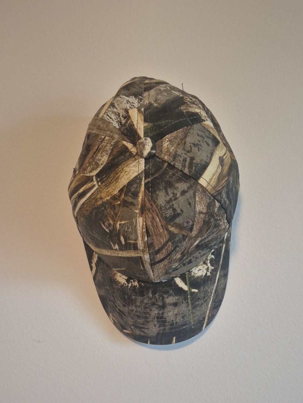 Camo Pattern Baseball Cap - Green/Brown